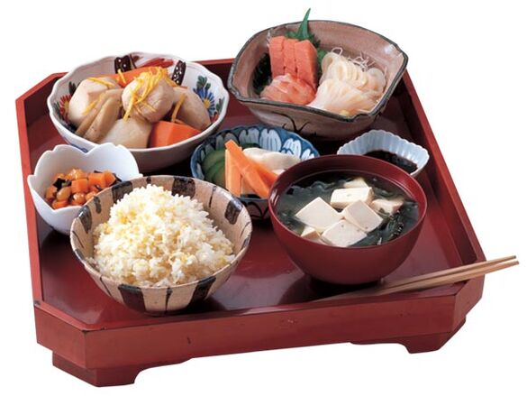 वजन घटाने के लिए जापानी आहार